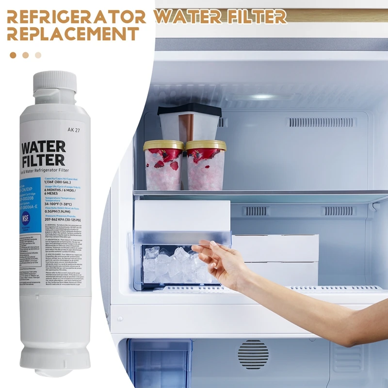Refrigerator Filter Water Filter Suitable For Samsung DA29-00020BX DA29 Refrigerator Filter image 6