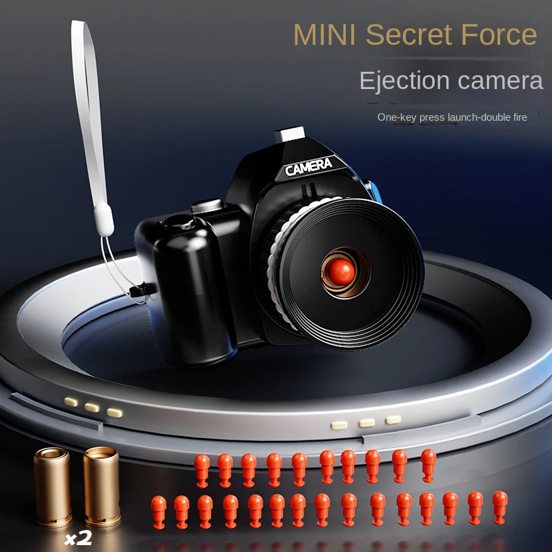 Spy camera's Schieten Pistool Kinderen Rollenspel Spy Assault en lancering speelgoed Pistool Zachte Dart Bullet Speelgoed Pistool voor Prank Fun Toy