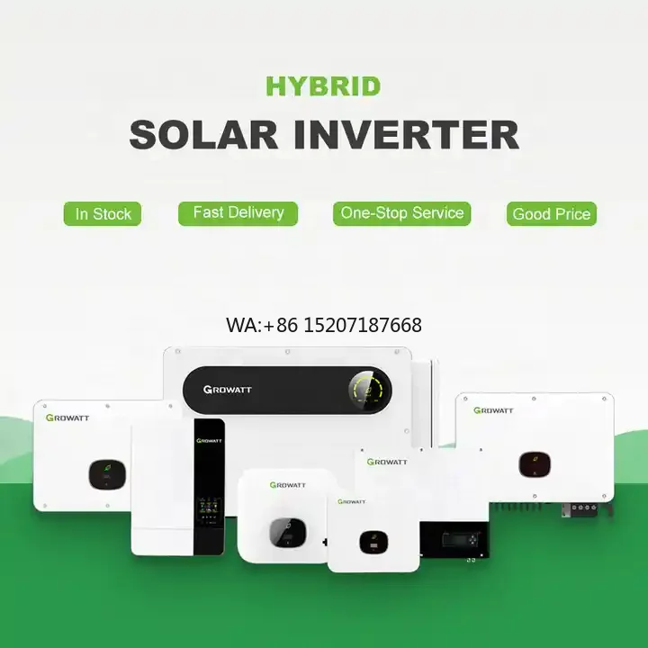 Solar Inverters 10kw SPH-10000TL- HU-US 120v 240v  in Stock 2024 New Version Growatt Split Phase Hybrid