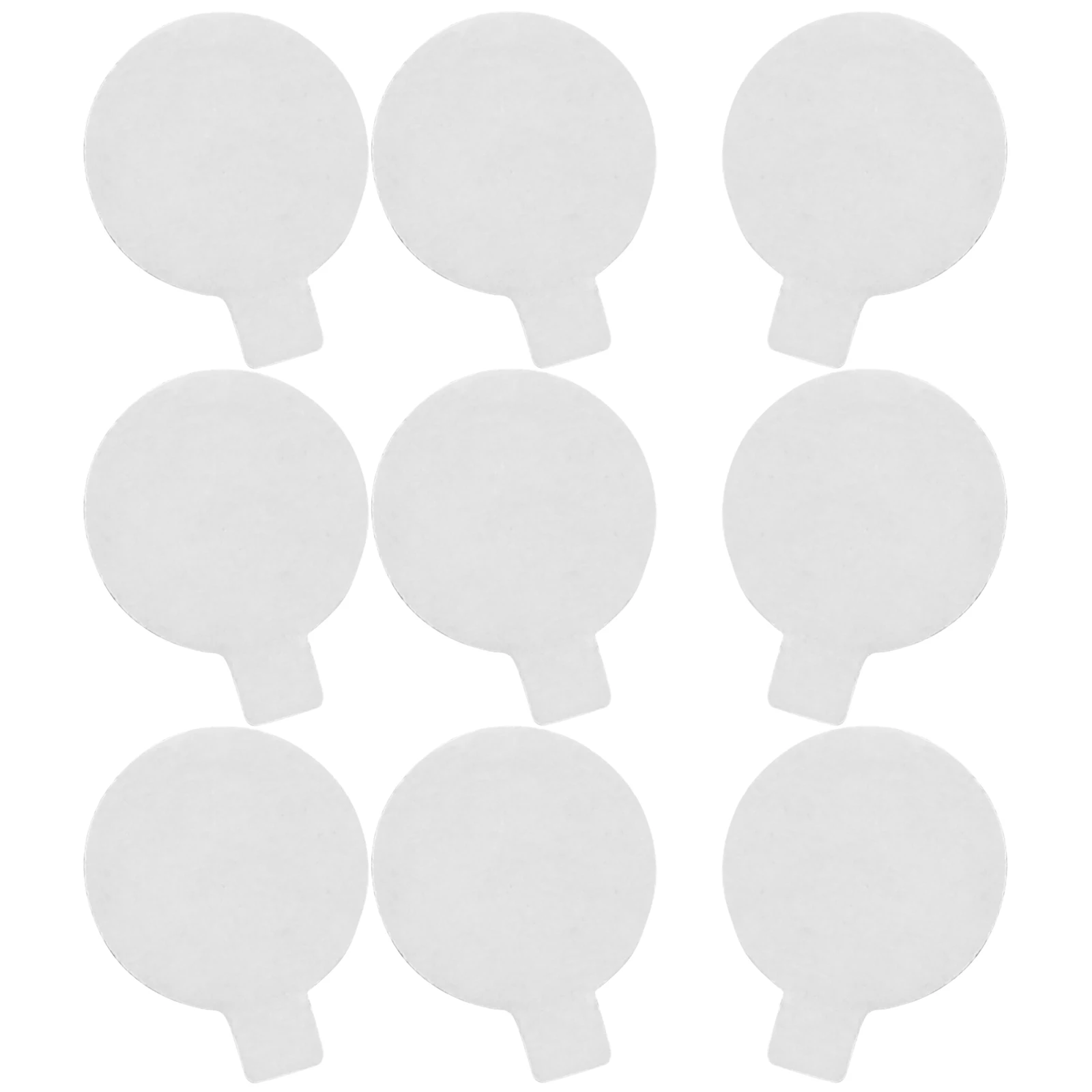 100 Pcs Double-sided Nano Stickers Adhesive Circle Round Small Coding Labels