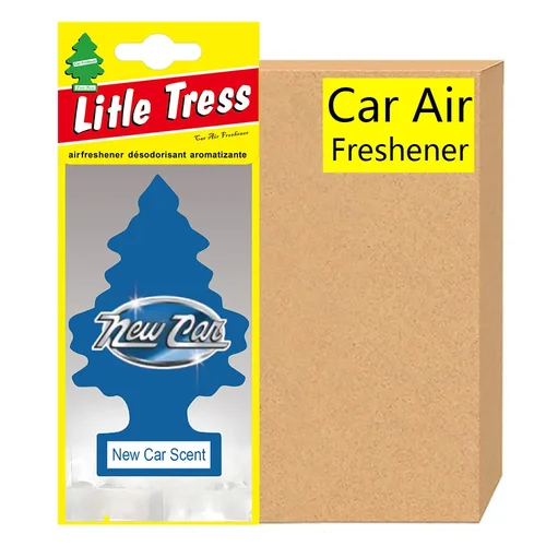 Imagen 2 del producto Ambientador para coche pequeño Tress, nuevo ambientador para coche, 5-20 piezas | Árbol de papel colgante para el hogar o el coche.