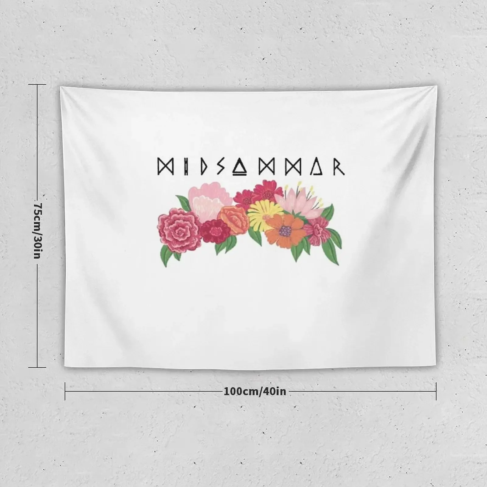 MIDSOMMAR Tapestry Room Decore Aesthetic Japanese Room Decor Cute Room Decor Tapestry