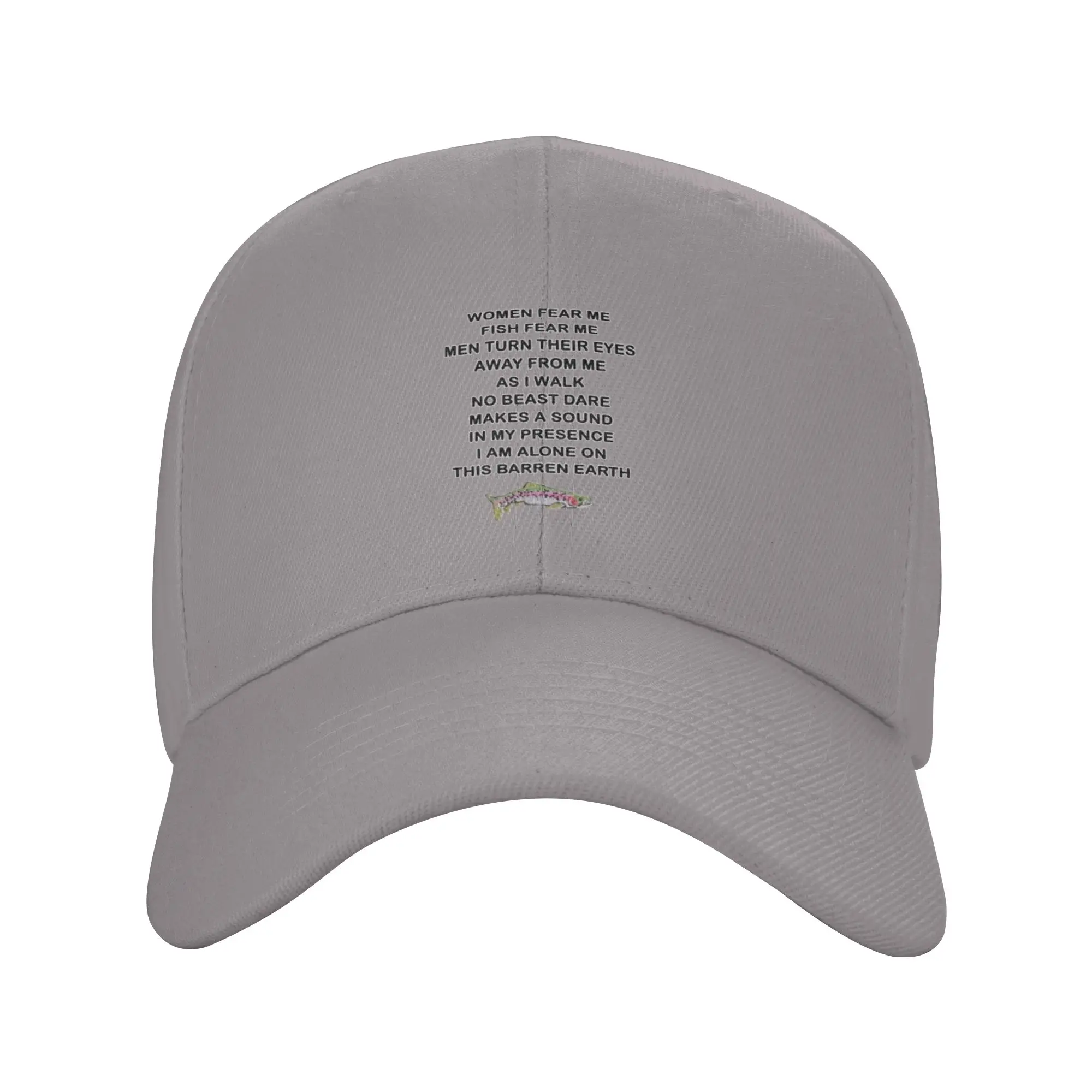 Hot Sale Women Want Me Fish Fear Me Meme Baseball Cap  Outdoor Women's Cap 2021  Outdoor Workout Women's Cap 2021