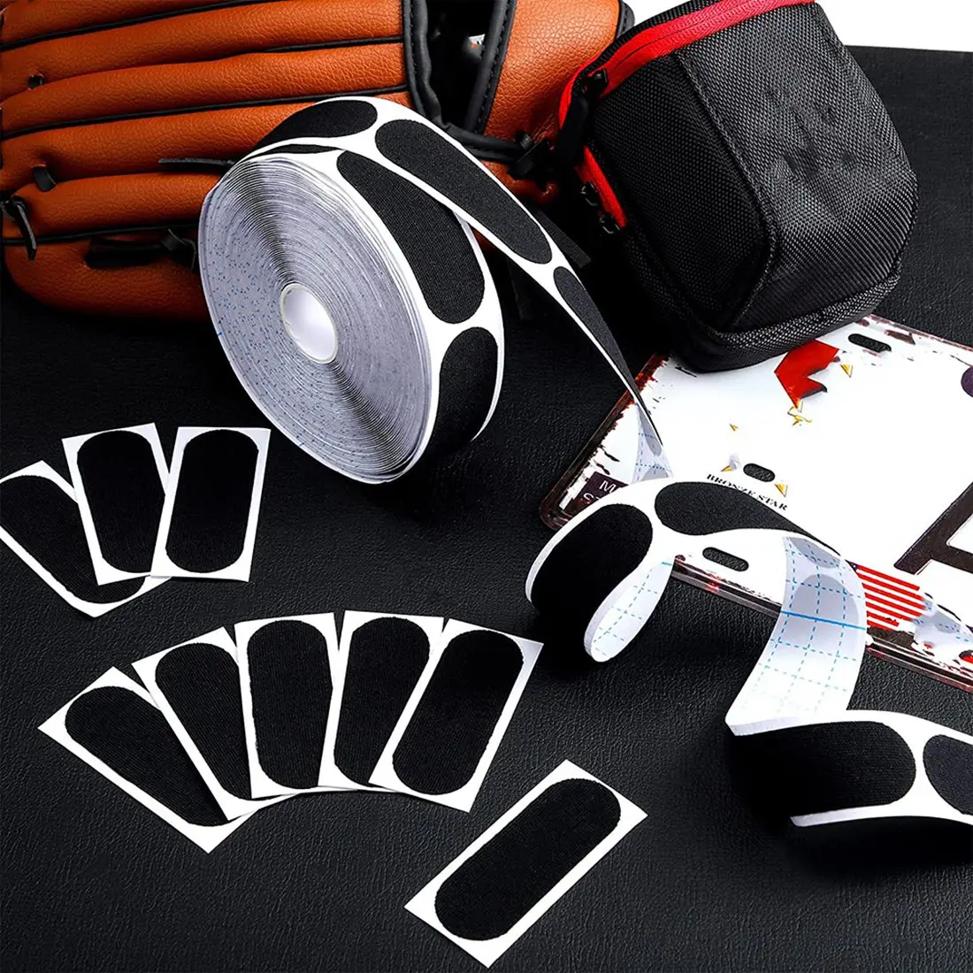 200 Pieces Bowling Thumb Tape Bowling Finger Tape Protective Performance Tape Elastic for Bowling Accessories
