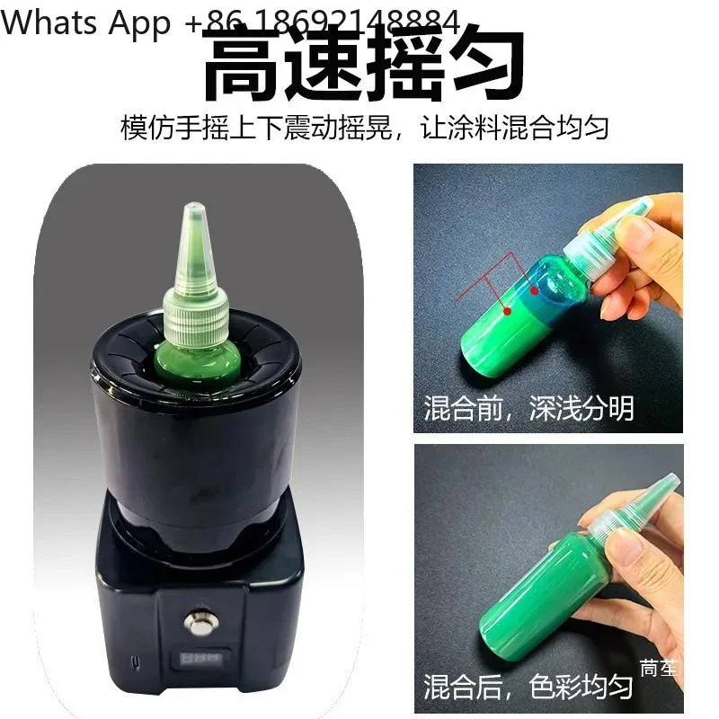 Paint Shaker Mixer for Model Paint Tattoo Nail Polish Glue Power Tool