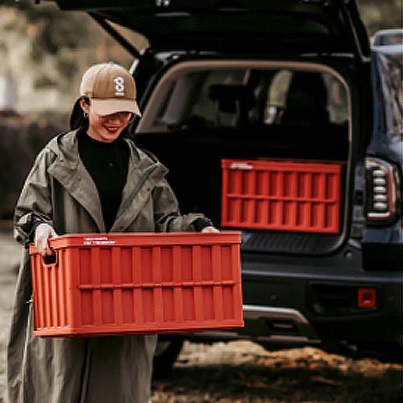 Camping Outdoor Camping Storage Box Car organized trunk