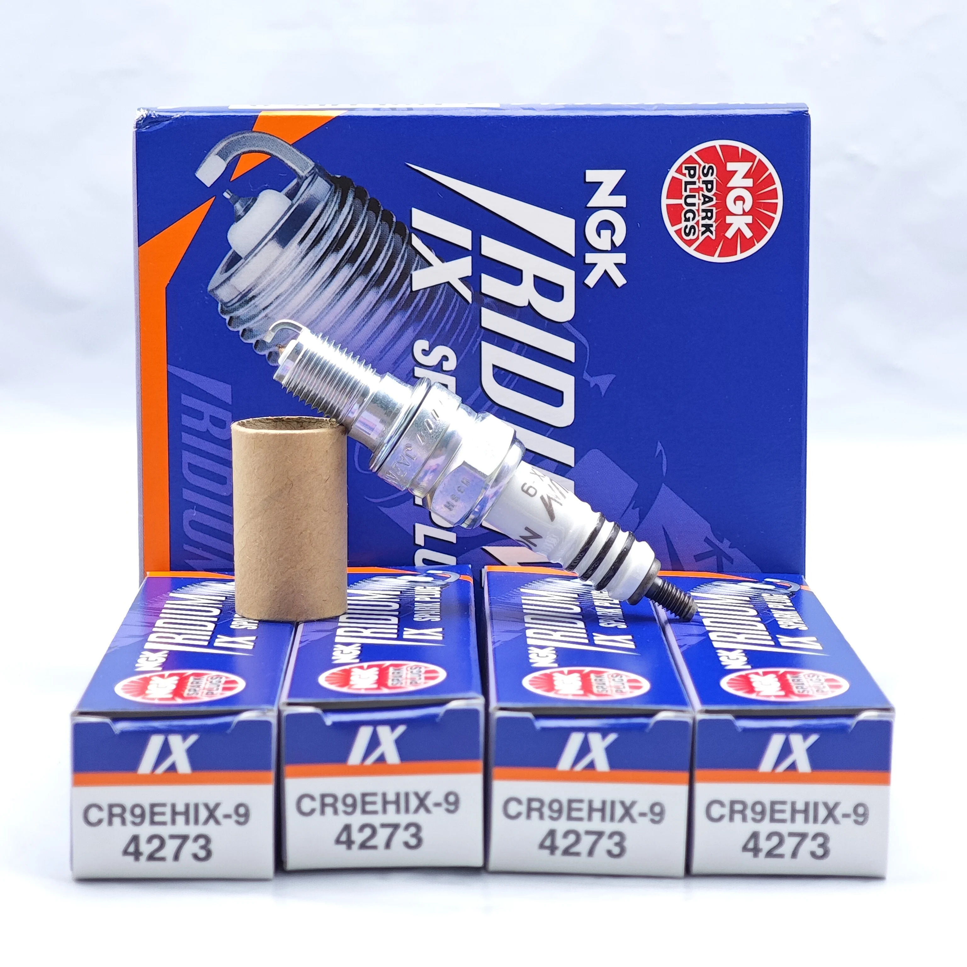 4pcs NGK Iridium spark plug CR9EHIX-9 4273 Suitable For HONDA CB600F CBR1100XX CBR600F F2 F3 F4 CBR650F RVF750R Upgrade CR9EH-9