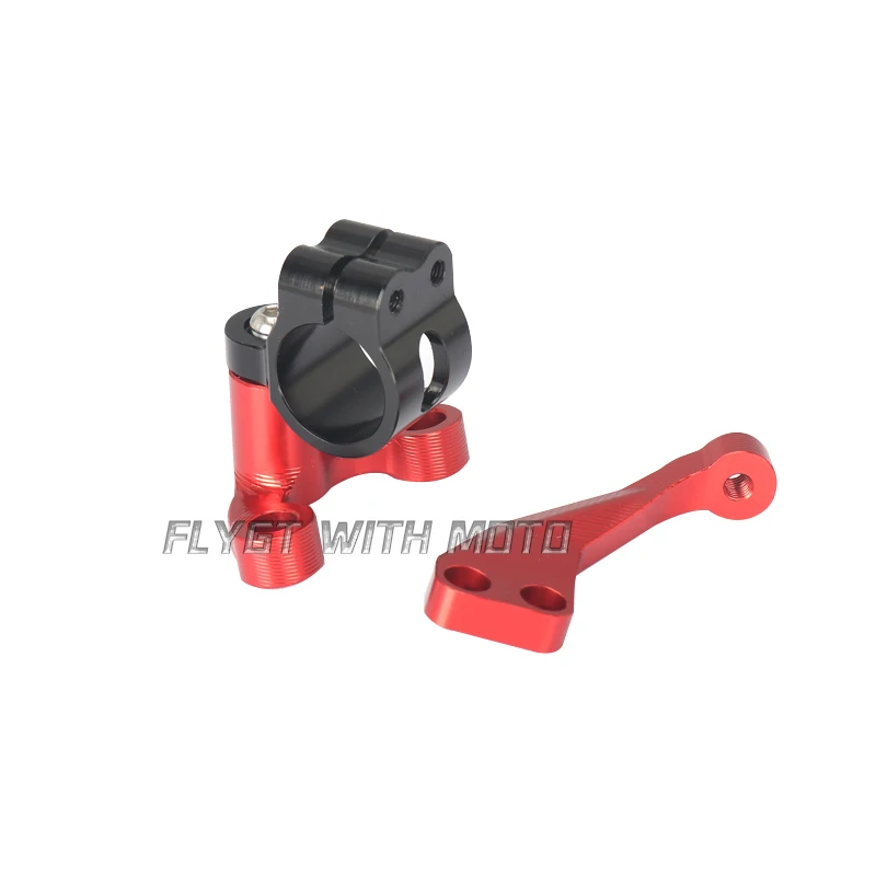 Кронштейн рулевого демпфера мотоцикла, стабилизатор, поддержка защиты от сотрясений, безопасный аксессуар, подходит для Ducati Streetfighter V2/V4 2018-