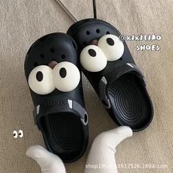 2024 Cute Cartoon Funny Shoe Charms Big eyes Accessories DIY Wholesale  Soft Rubber Shoes Decorated Charms for Boy Women Gift