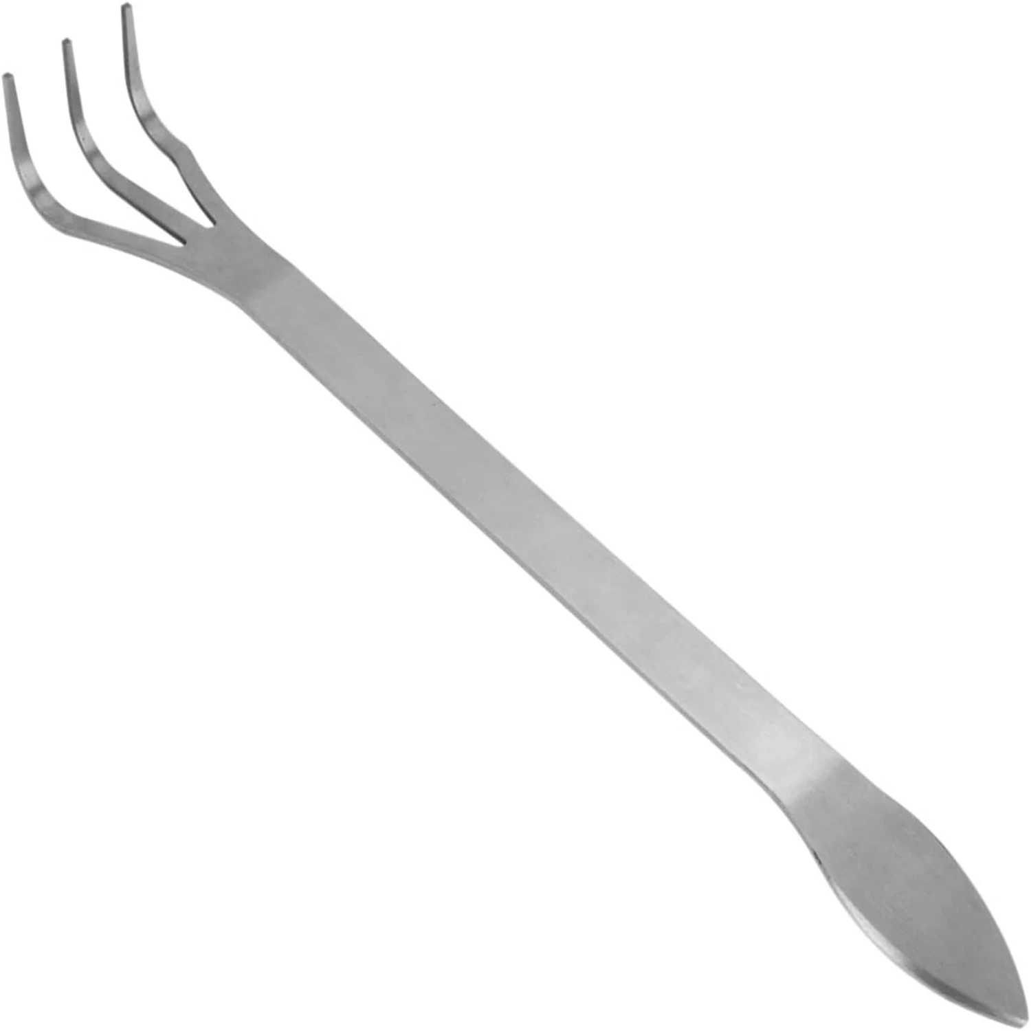 

Ergonomically Designed, Lightweight, and Durable Essential Stainless Steel Root Rake - Promotes Superior Soil Aeration and Stimu