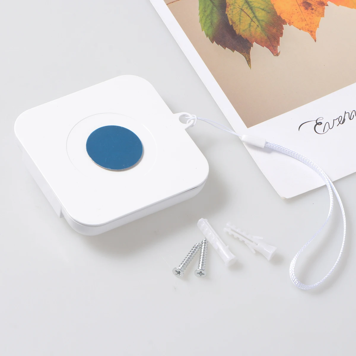 

Magnetic Sensor LED Night Motion Activated Round LED Human Body Sensing Energy Saving Stairs Closets Bathrooms Wardrobes Indoor