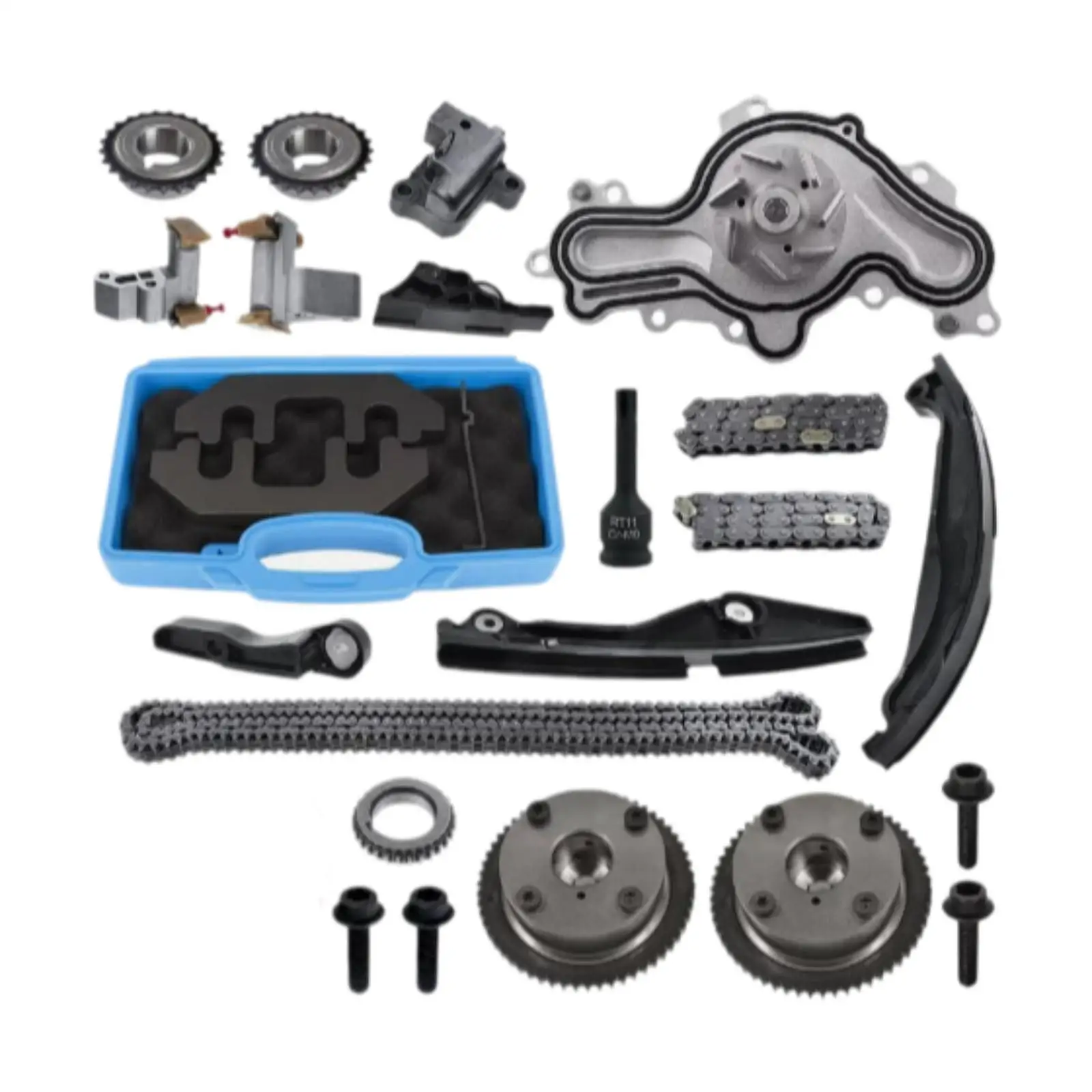 Timing Chain Set with Water Pump Repair Parts Easy Installation Car Accessories Auto Spare Parts Replacement for Mazda CX-9