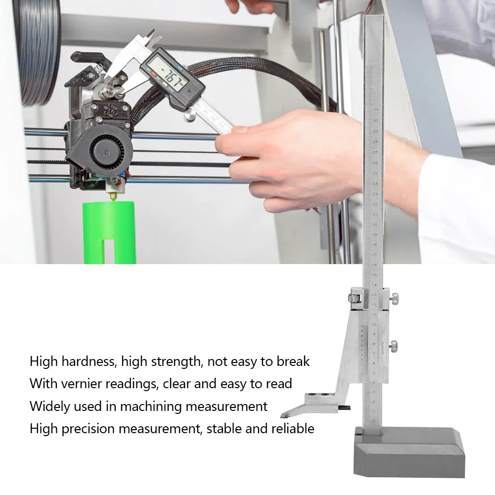 

0 to 300mm Precision Vernier Height Gauge Caliper Marking Gauge Measuring Tool