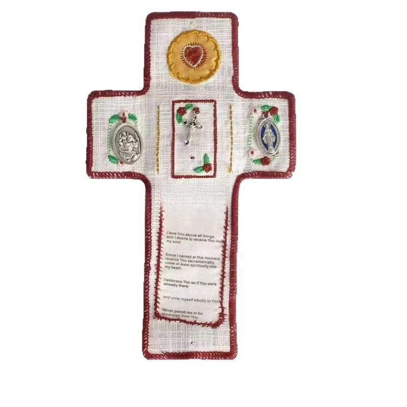 

Handmade Prayer Pocket Mini Embroidered Prayer Bag