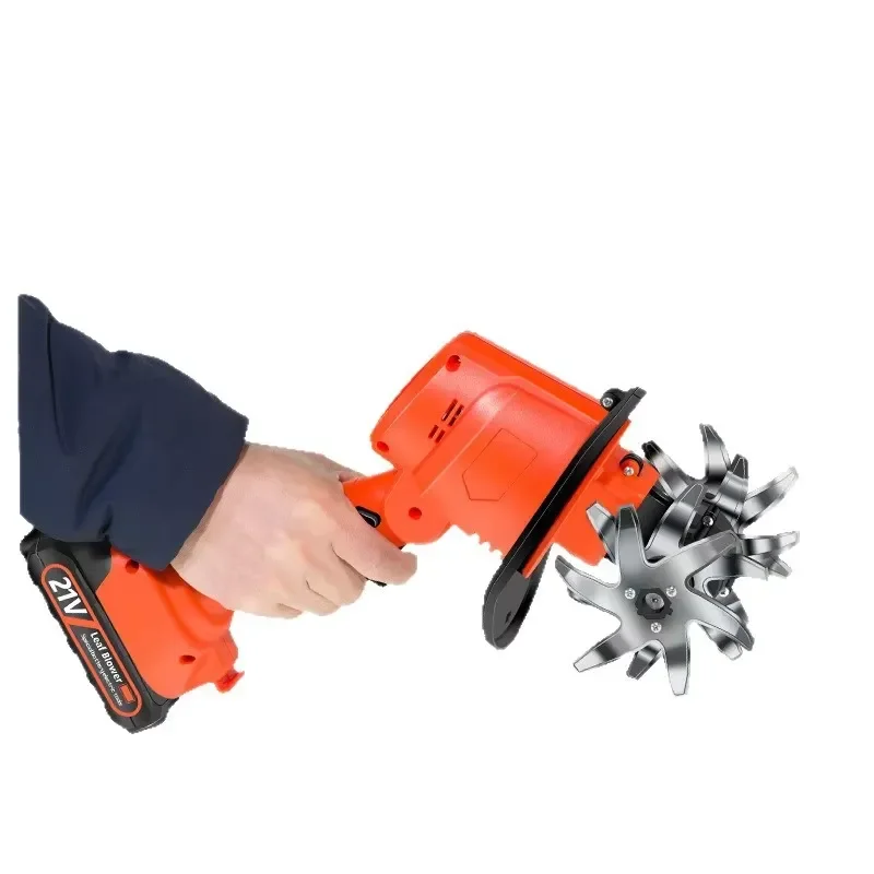 Mini-tiller,lithium Battery,hand-held, Small Agricultural Rotary Tiller, Ditching,scarifier,domestic Weeding and Tillage