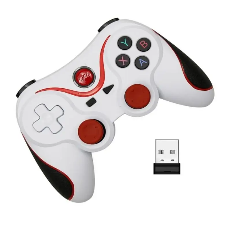 لوحة ألعاب T3 لاسلكية متوافقة مع البلوتوث للمفاتيح وأجهزة التحكم في أجهزة الكمبيوتر وعصا التحكم للمفاتيح وأجهزة التحكم في