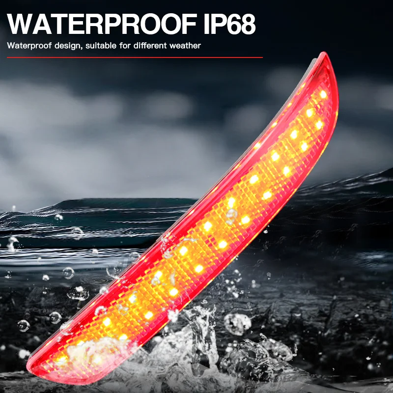 

2 × для BMW X5 E70 M 2007 2008 2009-2013 - светодиодный задний бампер, стоп-сигнал, отражатель, противотуманный фонарь, индикатор сигнала заднего хода, задний фонарь автомобиля