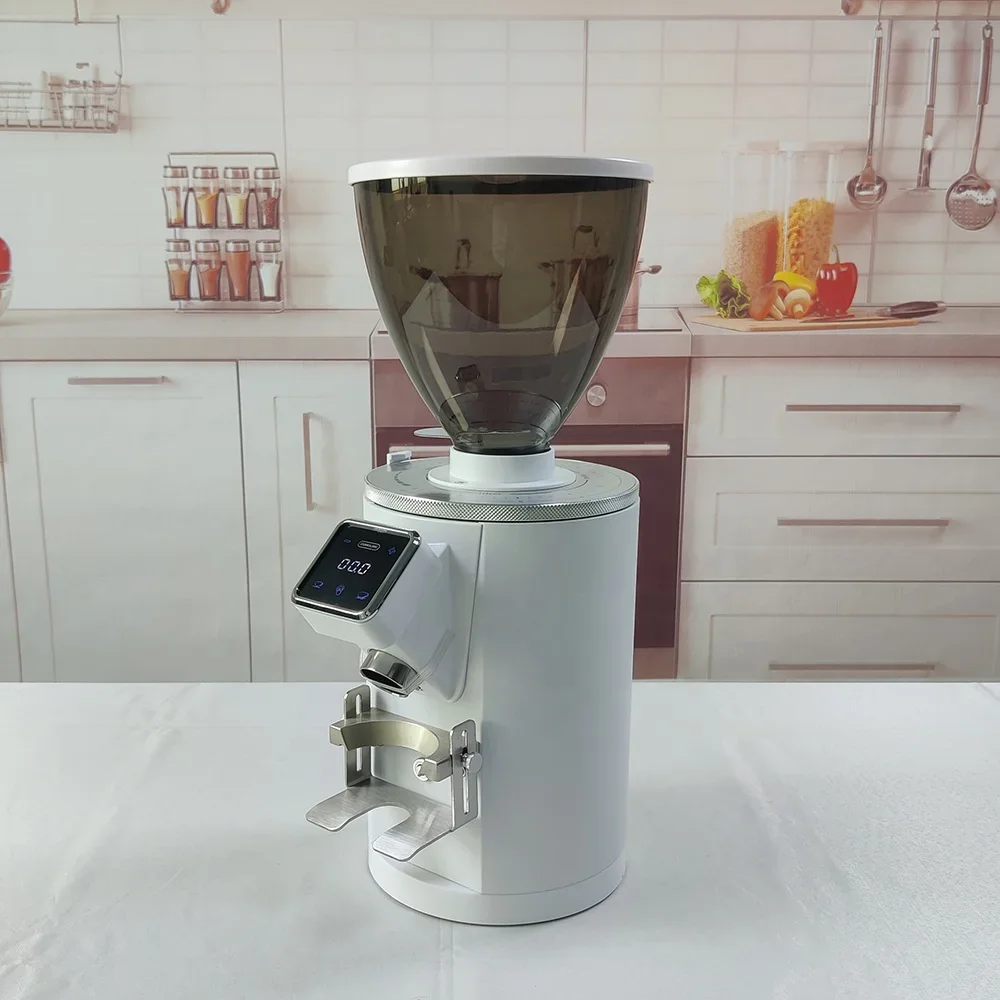 #*--One-key Powder Extraction Cheap And Durable Commercial Household Stainless Steel Burr Coffee Bean Grinders