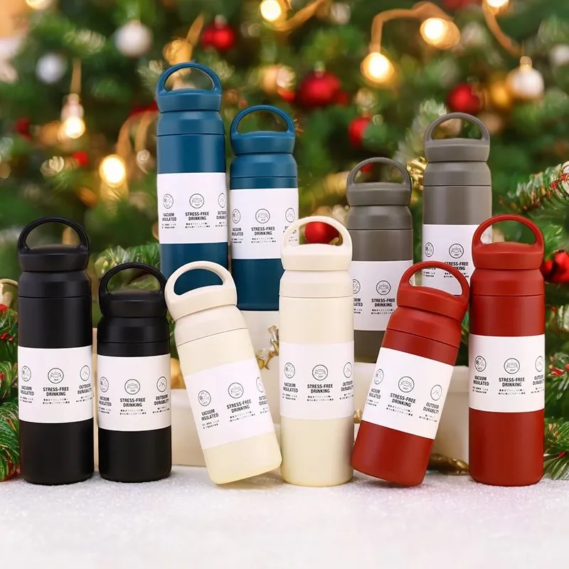 500ml Thermal Bottle Tea And Coffee Thermos Cup For Coffee Stainless Steel Double-Layer Insulation Sports Water Bottle For Girls