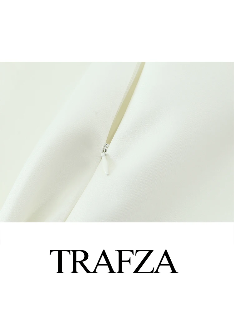 Sukienka damska letnia, elegancka, z krótkim rękawem, na ramiączkach, z jedwabnej satyny, z kokardką, z prostym dekoltem, bez pleców, zapinana na zamek, bez rękawów.