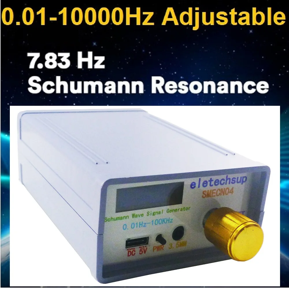Schumann-Resonanz-Signalgenerator 0,01 Hz-100 kHz, reine Sinuswelle, OLED-Encoder, einstellbar für Meditation, Schlaf und Stressabbau – Detail 3