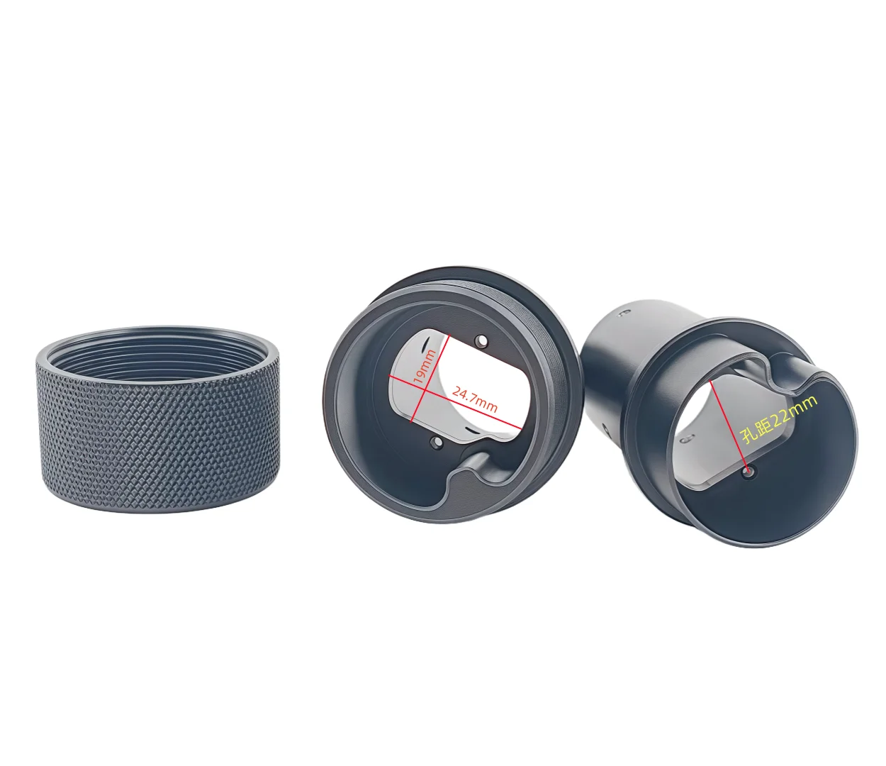 แขนหุ่นยนต์ท่อคาร์บอนน้ำหนักเบาพิเศษขนาด 25 มม. 30 มม. ชิ้นส่วนแบบปลดเร็ว ชิ้นส่วนพับได้ สำหรับการพ่นยาทางการเกษตร การถ่ายภาพทางอากาศ