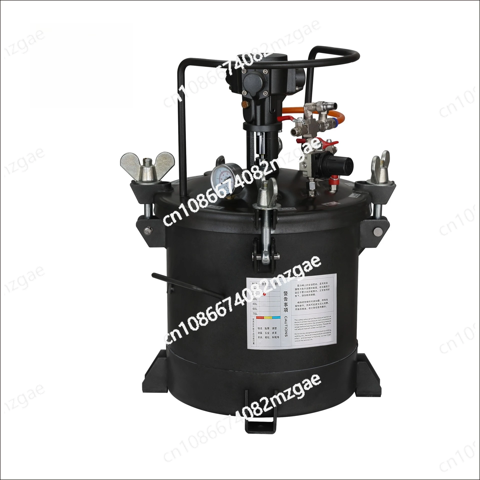

Pneumatic pressure bucket Stainless steel glue bucket Pressure bucket High pressure painting glue tank Paint