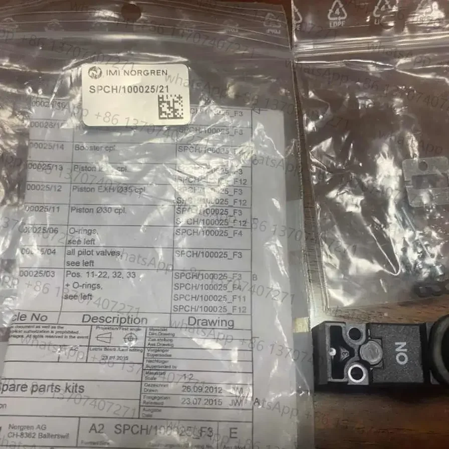 01-321P-011H0 F011550 صمام 24VDC 2W 56.60142 CH-1290 لـ FAS NORGREN