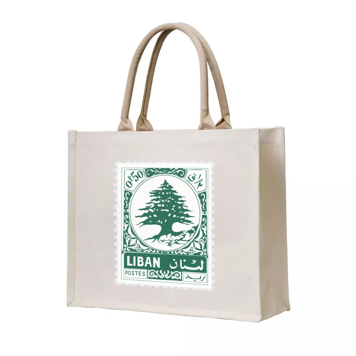 

LEBANON stamp Tote Bag Canvas bag tote bags aesthetic custom tote bag