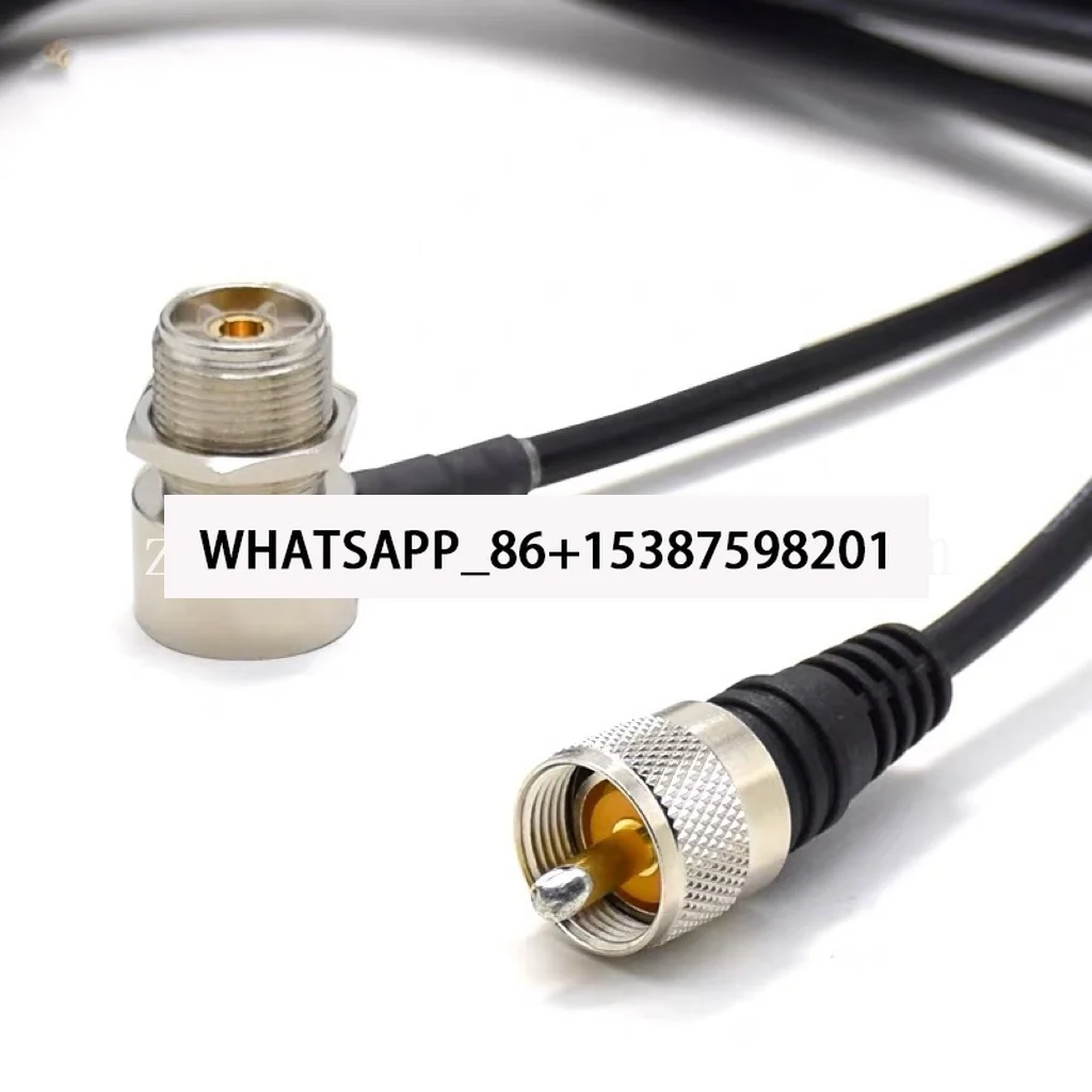 EC-H5 walkie talkie car mounted radio feed line 50-3 5-meter clip edge lead with low loss