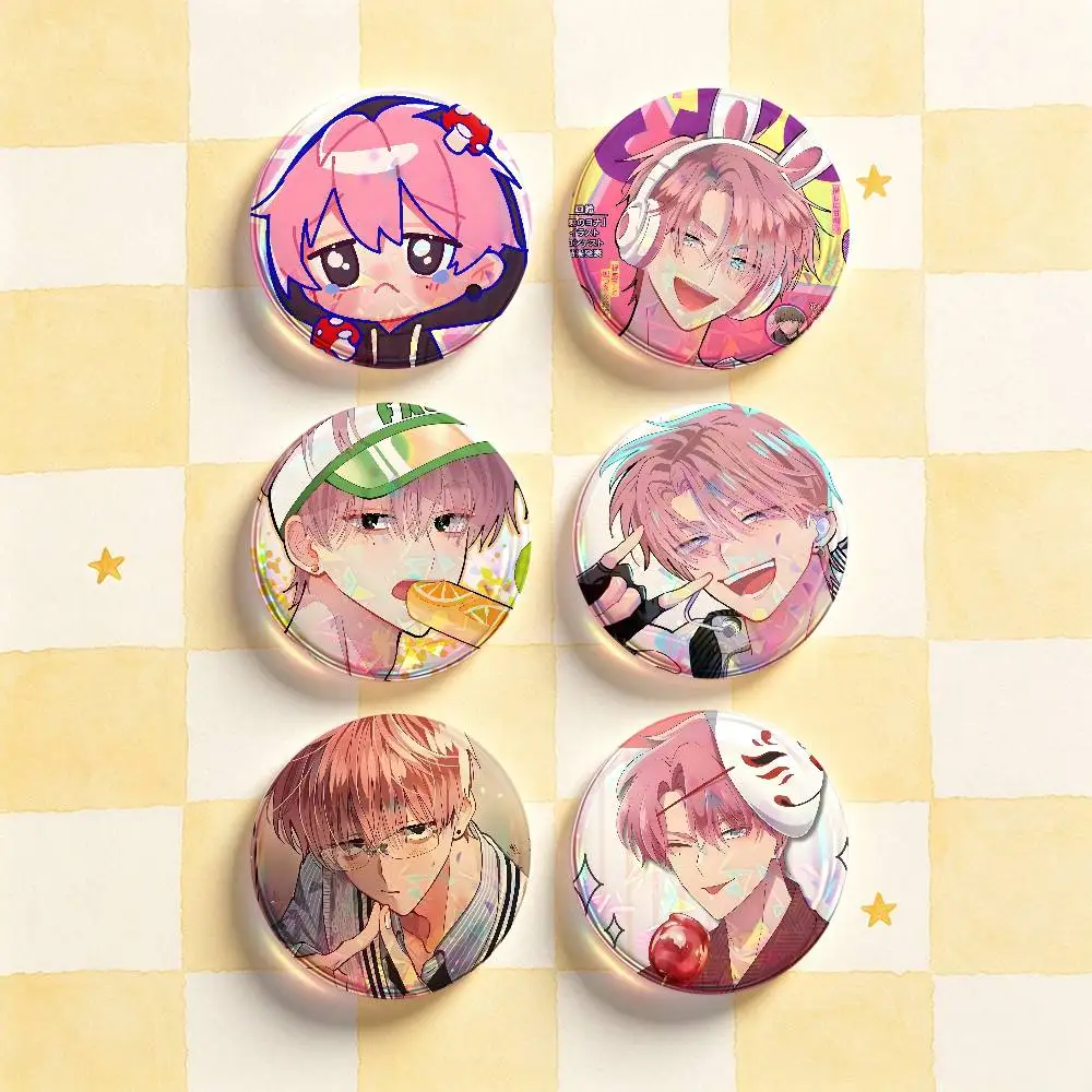 Two-Faced Tamon Badges 25 32 44 58 75 mm Round Customizable Wholesale Fan goods Self-made fan freebies
