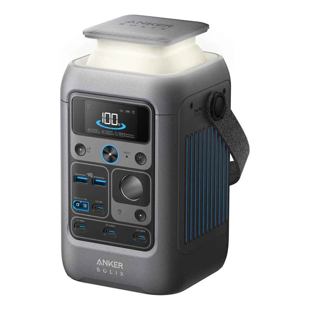 288Wh Portable Power Station SOLIX C300 DC Power Bank Station