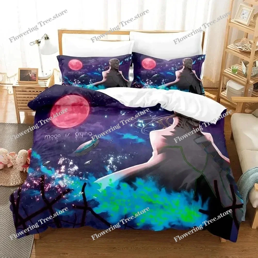 Anime Tiger & Bunny Bedding Set Boys Girls Twin Queen Size Duvet Cover Pillowcase Bed Kids Adult Fashion Home Textileextile