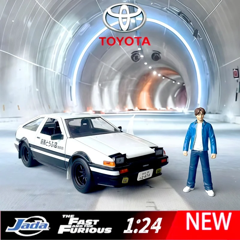 

Джейда 1/24 Toyota AE86 first Word D Модель из сплава Редкая версия Коллекция игрушек для мальчиков gif для мальчиков