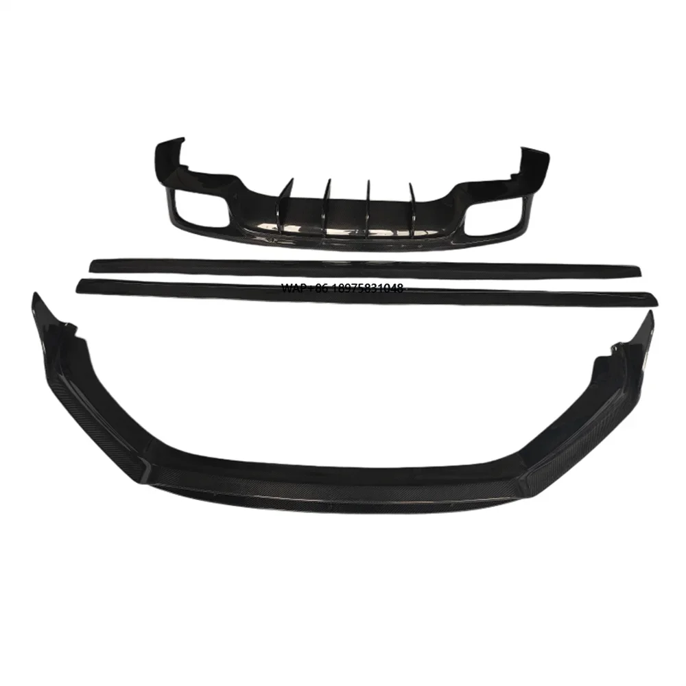 

Genuine Carbon Fiber Body Kit for 971 GTS Includes Front Lip & Side Skirts Rear Diffuser for Modification