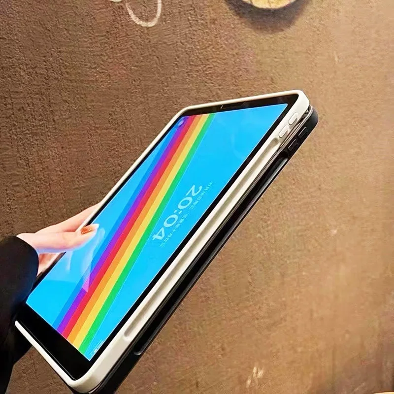 حافظة شفافة غير لامعة لجهاز iPad Air Pro 2024 2025 13 11 12.9 حافظات 4 5 6 7 8 9 10th 11th Generation 10.2 10.9 بوصة غطاء صغير