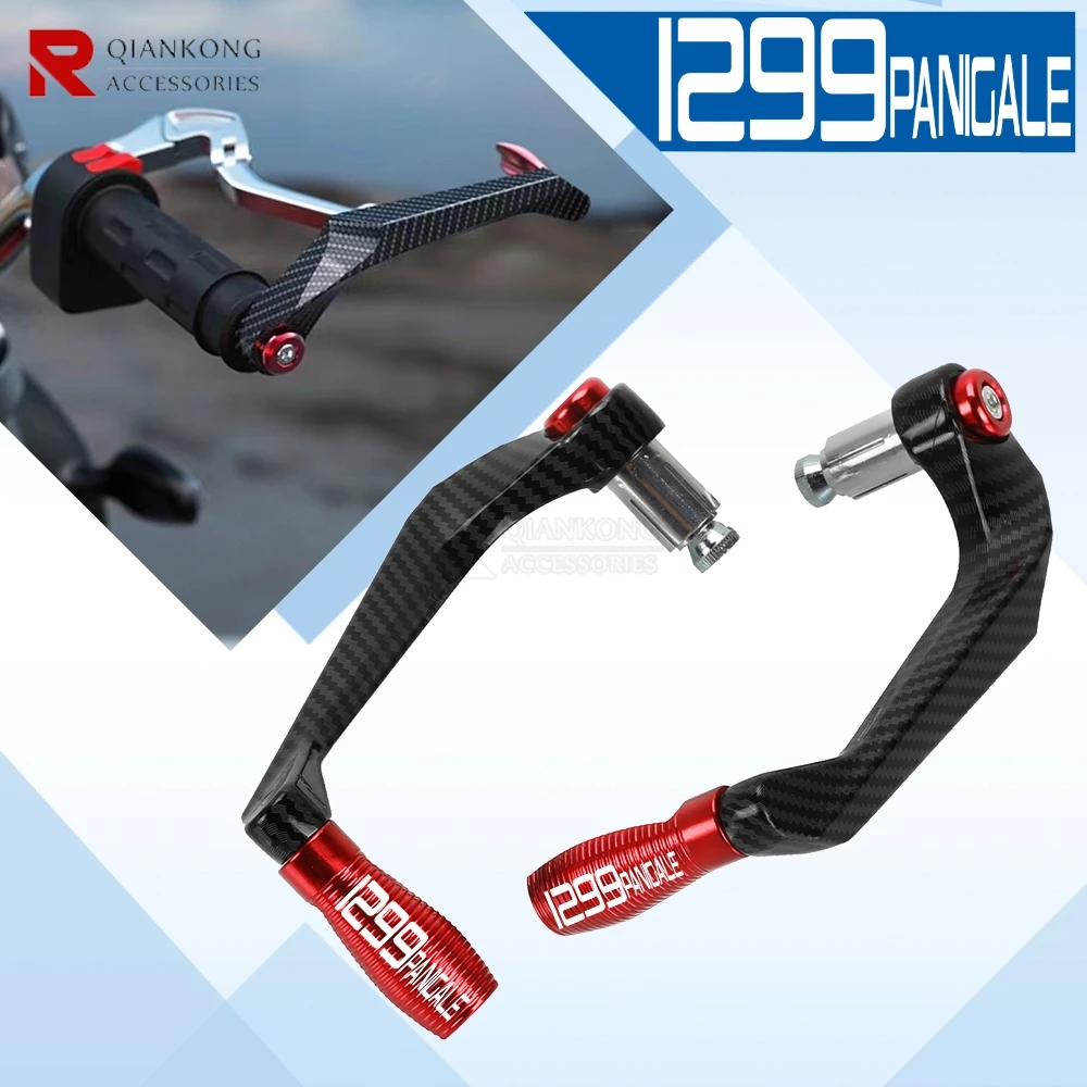 

For DUCATI 1299Panigale 1299 PANIGALE 2015-2022 2023 2024 Universal 7/8'' Handlebar Grips Guard Brake Clutch Lever Protector