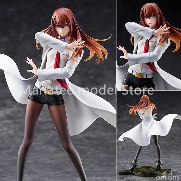 

﻿ WAVE Original Steins;Gate Kurisu Makise (Lab Coat Style) 1/7 PVC Action Figure Anime Model Toys Collection Doll Gift