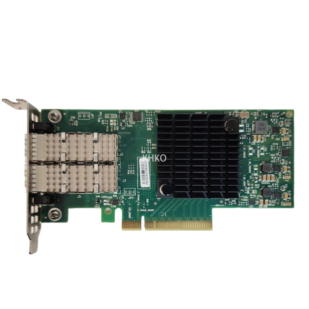 Used CX4121C ConnectX-4 Lx EN Dual Port 25GbE SFP28 Network Adapter Network Card 20NJD ConnectX-4Lx Ethernet Card