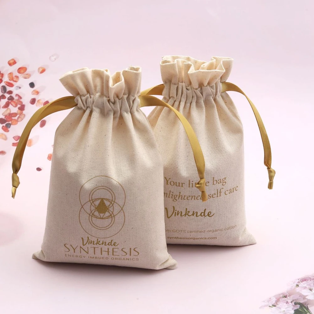 

Многоразовый логотип с принтом из хлопка и льна, подарочный мешок для свечей, органический шнурок, муслин, холст, хлопок, пыль, органайзер для ювелирных изделий, сумка