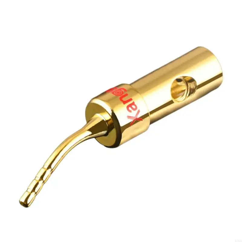 Metal Banana Plugs Speaker Wire Connectors Connector Fittings for Sound 