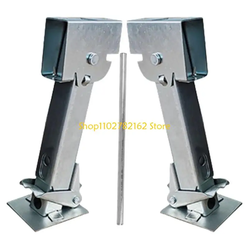 547B Folding Campers Stabilizer Leg Adjustable 305-457mm Height Galvanized Steel