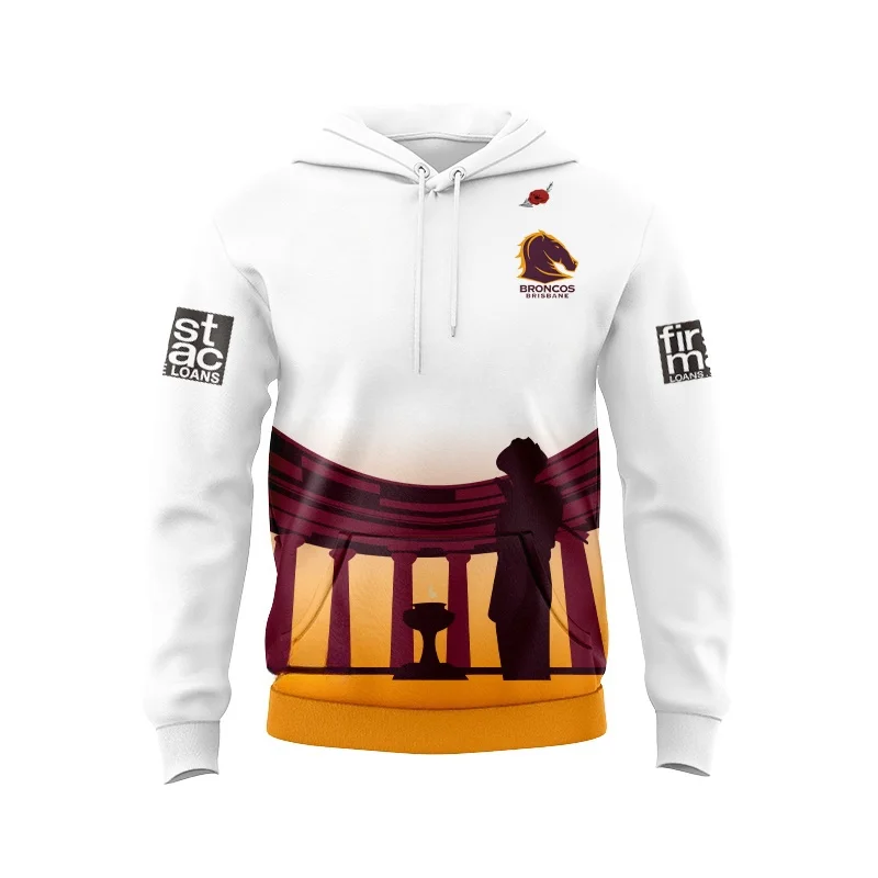 

Winter hoodie 2024 Brisbane Mustang Chestnut Shirt