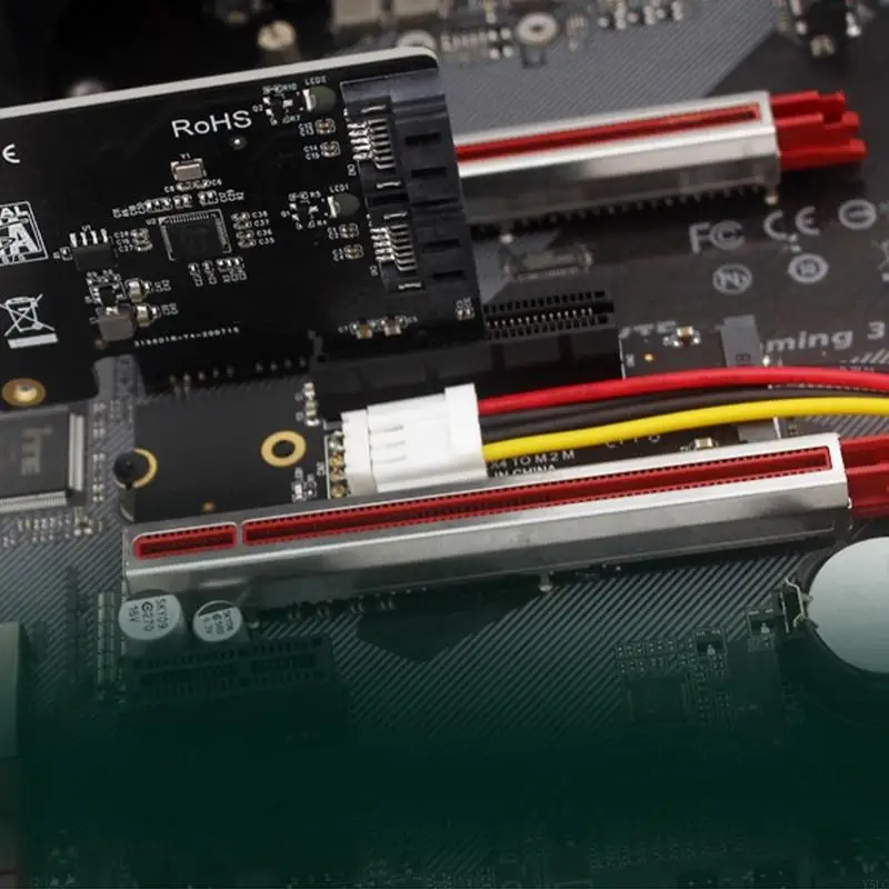 M.2 в PCIe 4x Crasers Card M.2 в PCIe Adapter Power Royers Card Card Card Card для компьютерных аксессуаров