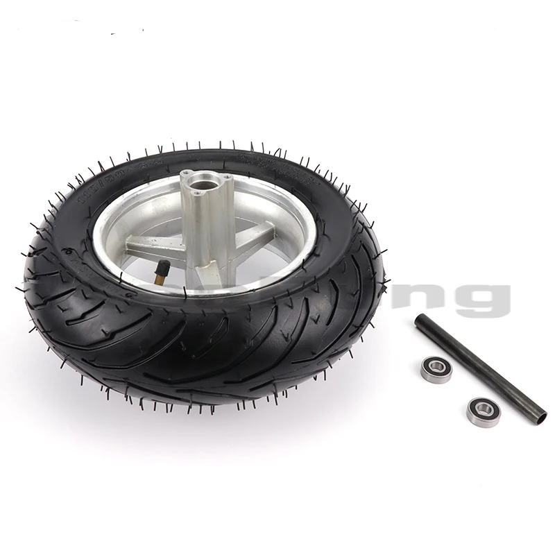 Rear wheel 110/50-6.5 Front wheel 90/65-6.5 for 47cc 49cc mini off-road scooter escooter Moto tire and rim