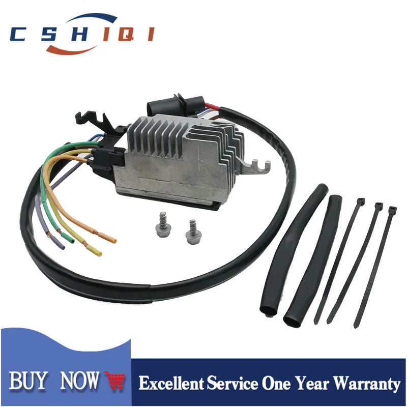 

4F0959501C Radiator Control Fan Module For Audi A6 2006-2011 A6 Quattro 2005 2006-2011 Cars accessories 3.0L 3.2L New
