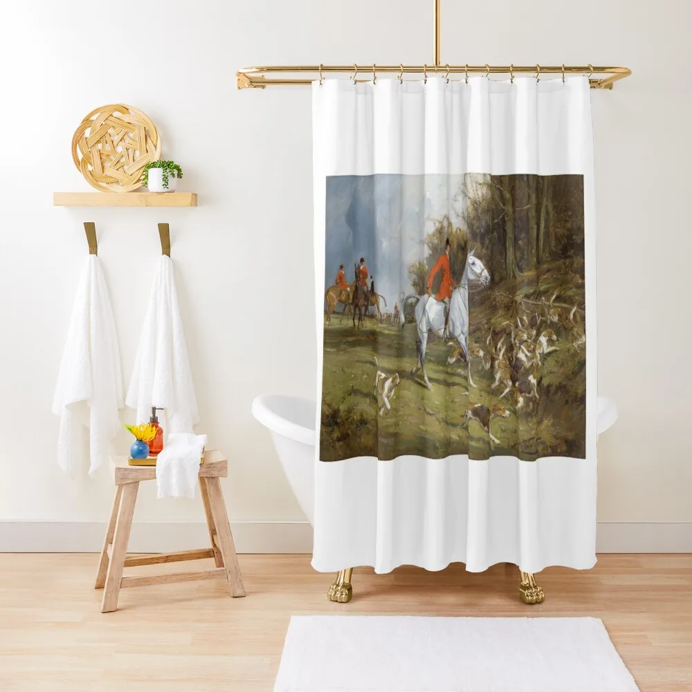 

George Wright - On The Scent Shower Curtain Bathtub Bathroom Fabric Luxury Bathroom Curtain