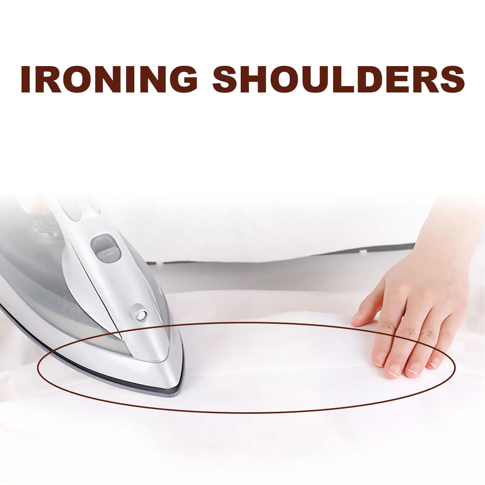 

Mini Board Foldable Heat Resistant Clothing Sleeve Rack Home Travel Space Saving U-Shaped Ironing Frame Thickened Stable Support