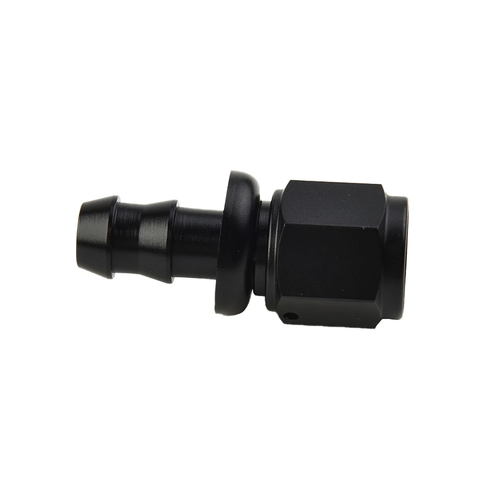 High Quality Practical Hot Sales Adapter Swivel Fitting Black Aluminum Alloy 6AN AN6 Female To 3/8” Accessories