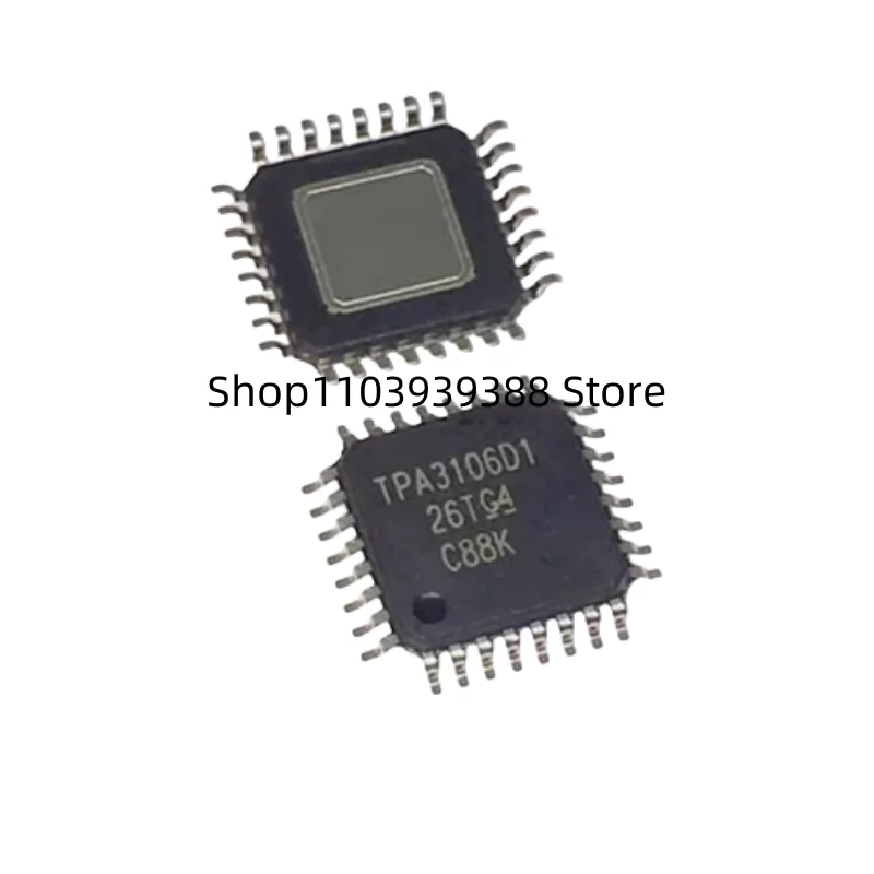 

5-10pcs 100% New original TPA3106D1 TPA3106D1VFP TPA3106D1VFPR QFP32 Chipset